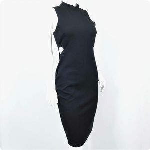 Brand New With Tags, Olivia Matthews Black Cut Out Dress